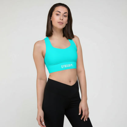 The Gymbumuk UK Sky QuickDry SupportPro Compression Sports Bra