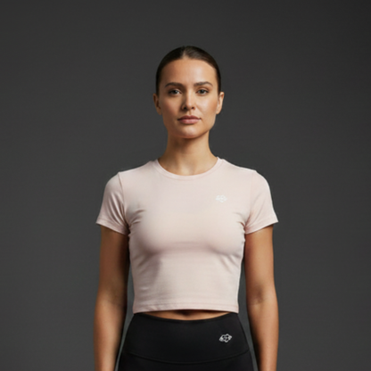 Essential Bodycon Crew Neck T-Shirt