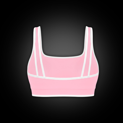 Colour Block Yoga Sports Bra