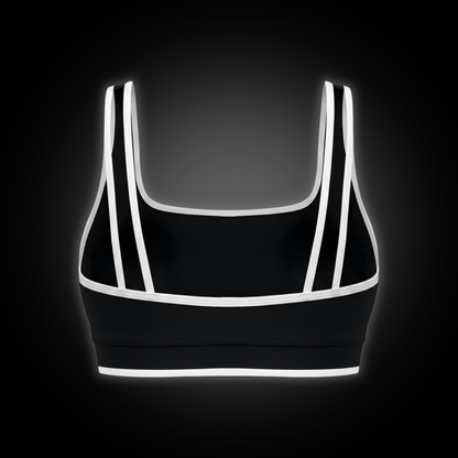Colour Block Yoga Sports Bra