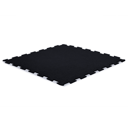 Black Puzzle Interlocking Floor Mats Jigsaw Mats - 10mm