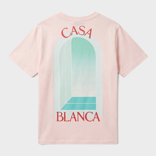 L’Arche Short-Sleeve T-Shirt - Pale Pink