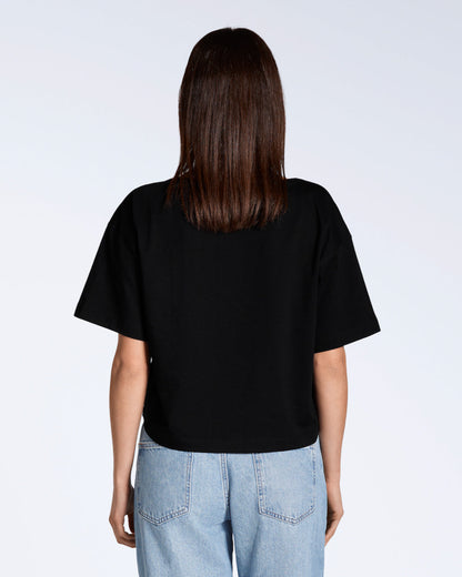 Wide Boat Neck Organic T-Shirt