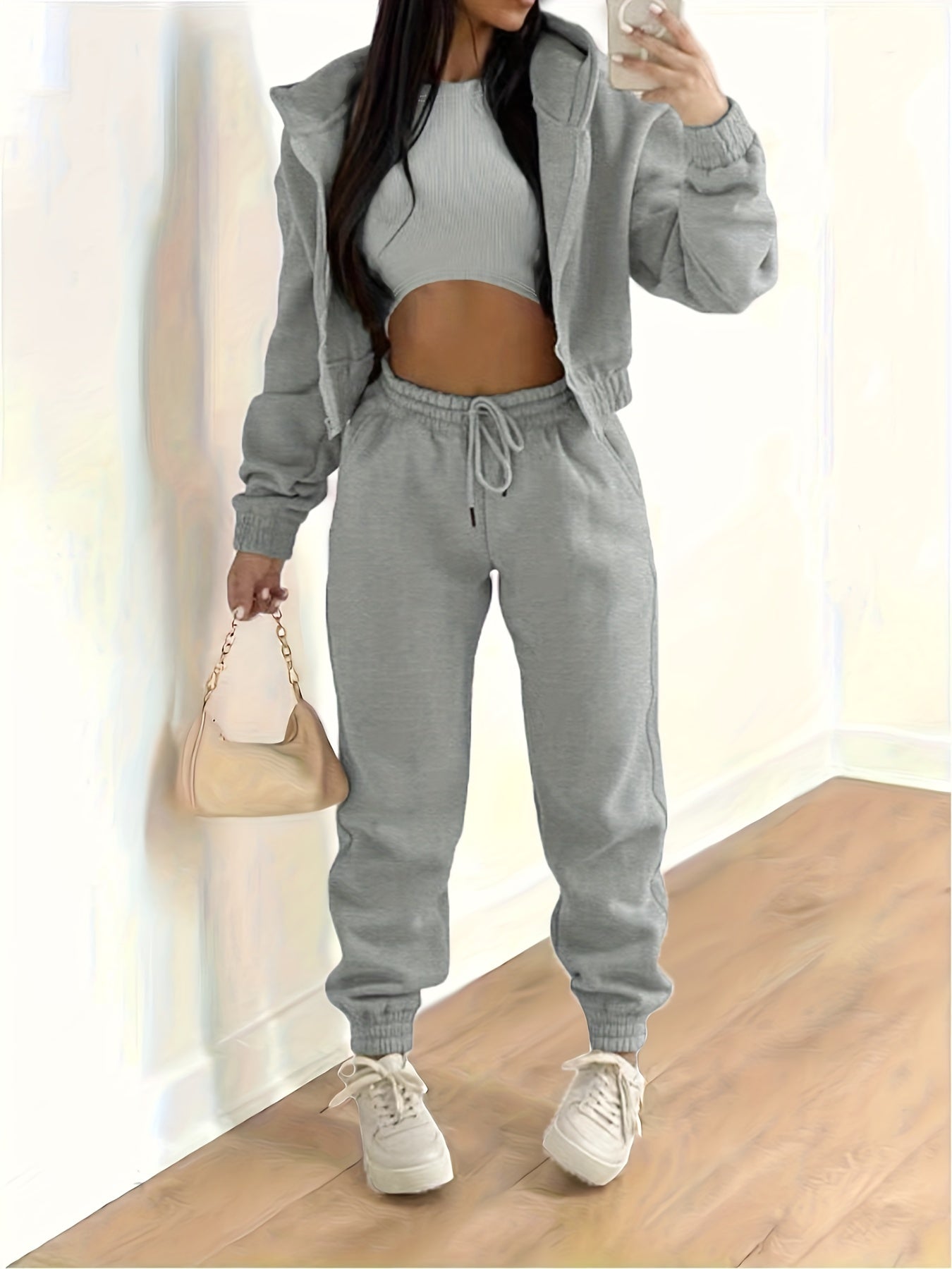 Three-Piece Casual Outfit Set