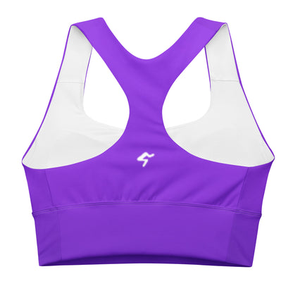 The Gymbum UK Purple QuickDry SupportPro Compression Sports Bra