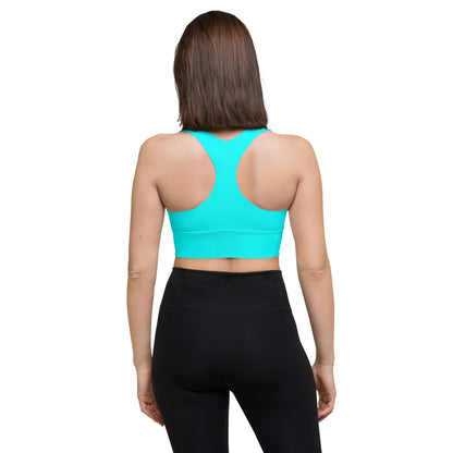 The Gymbumuk UK Sky QuickDry SupportPro Compression Sports Bra