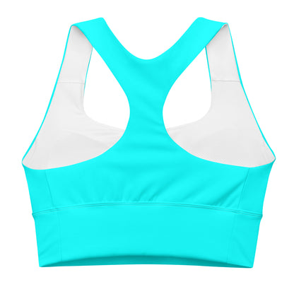 The Gymbumuk UK Sky QuickDry SupportPro Compression Sports Bra