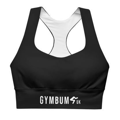 The Gymbum UK Black QuickDry SupportPro Compression Sports Bra