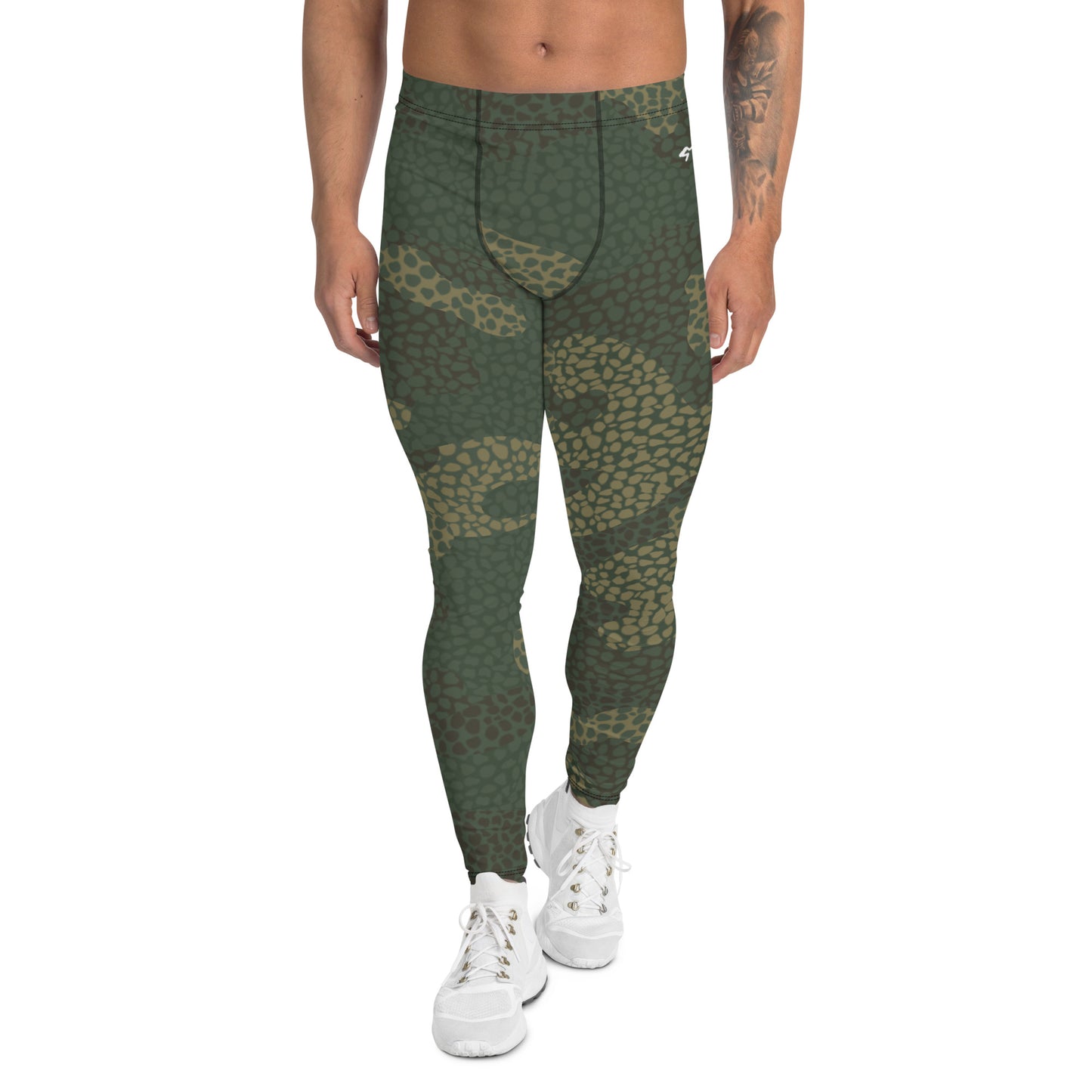 Gymbum UK Men's Dark Camo Leggings - Ultimate Comfort and Performance