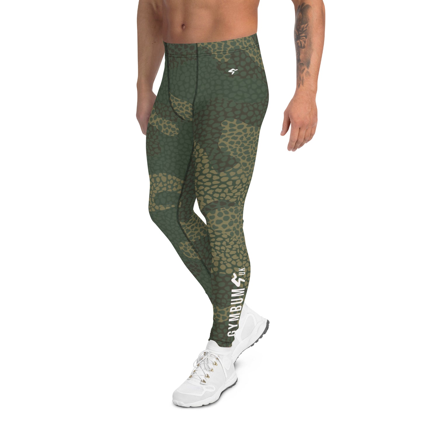 Gymbum UK Men's Dark Camo Leggings - Ultimate Comfort and Performance