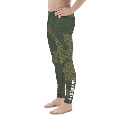 Gymbum UK Men's Dark Camo Leggings - Ultimate Comfort and Performance