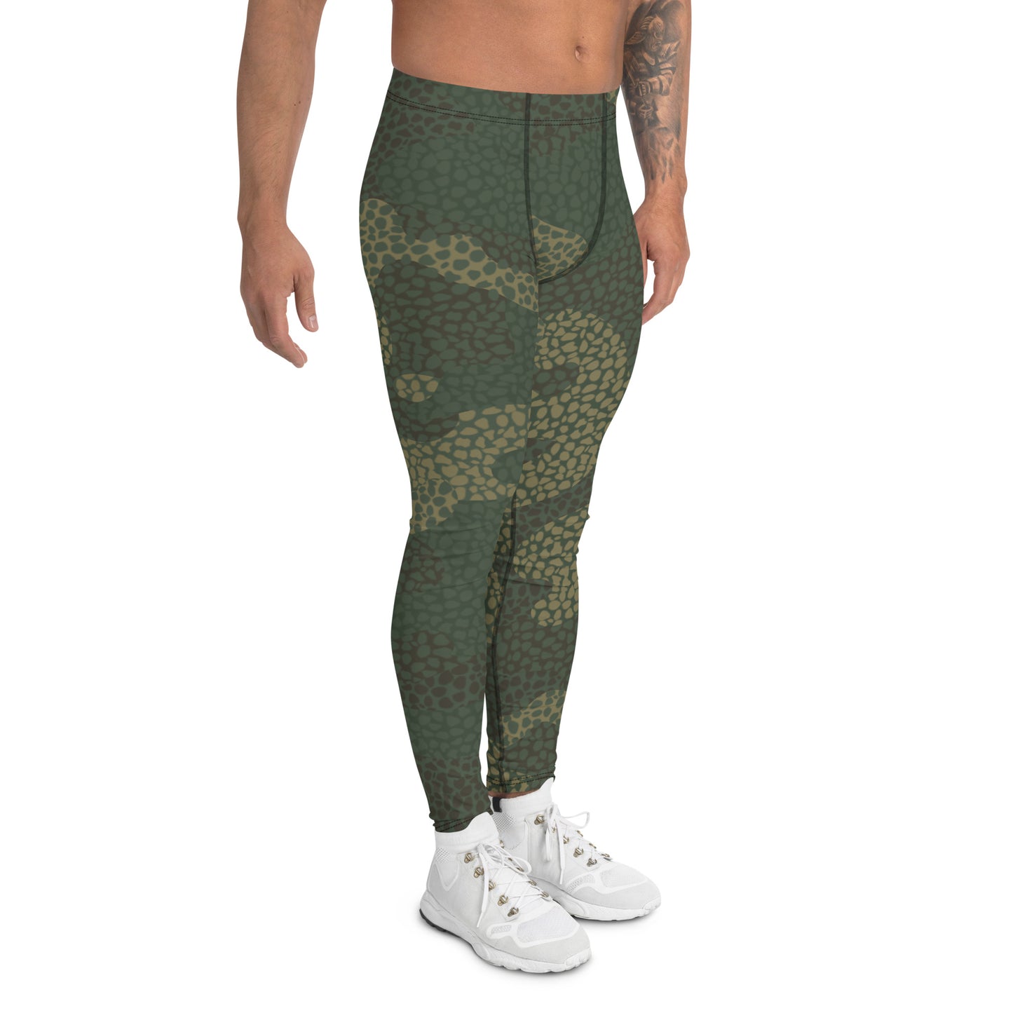 Gymbum UK Men's Dark Camo Leggings - Ultimate Comfort and Performance