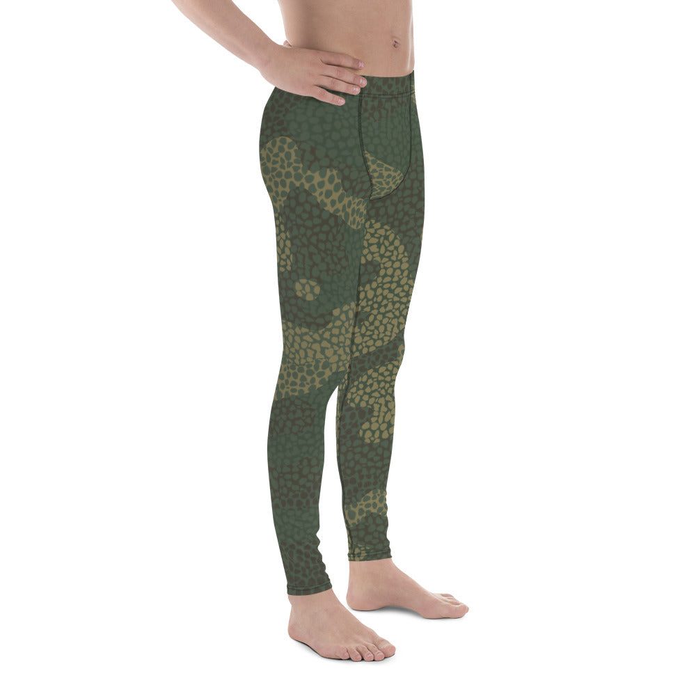 Gymbum UK Men's Dark Camo Leggings - Ultimate Comfort and Performance