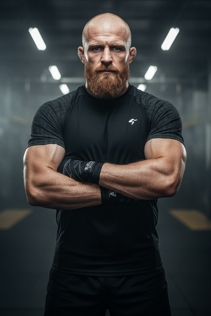 GymBum UK Shadow Check Rash Guard