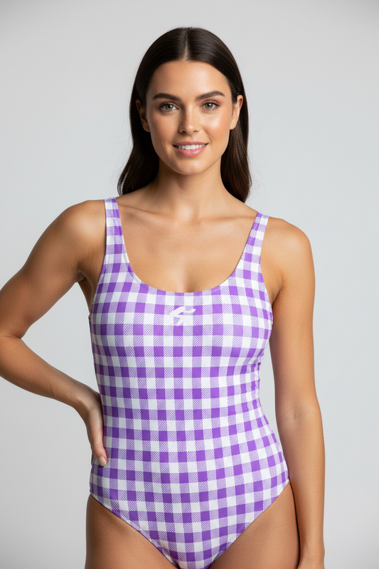GymBum UK RapidDry Plaid Swimsuit
