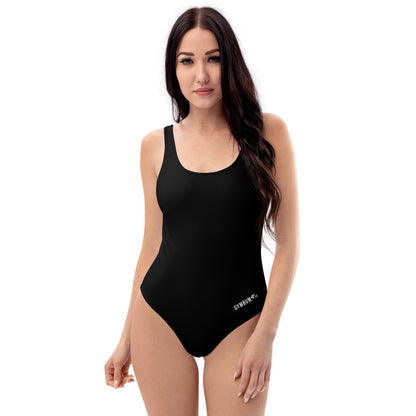 The Gymbum UK Black QuickDry One-Piece Swimsuit