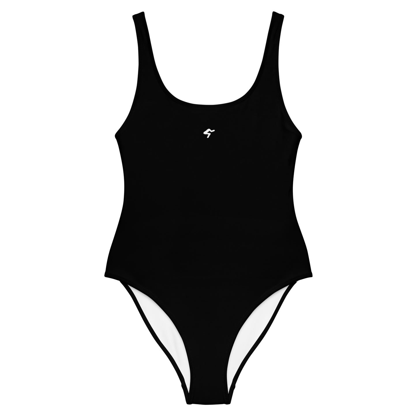 The Gymbum UK Black QuickDry One-Piece Swimsuit