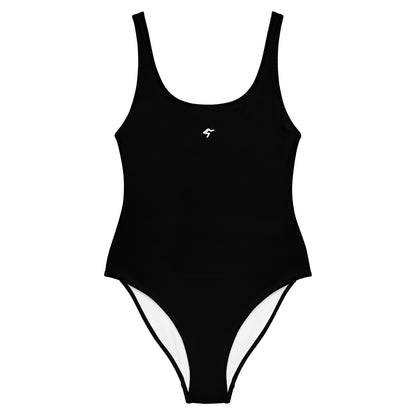 The Gymbum UK Black QuickDry One-Piece Swimsuit