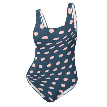 The Gymbum UK Abstract Dots QuickDry One-Piece Swimsuit