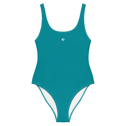 The Gymbum UK Easter Blue QuickDry One-Piece Swimsuit