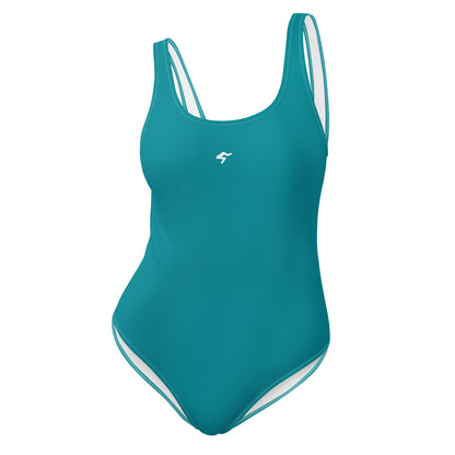 The Gymbum UK Easter Blue QuickDry One-Piece Swimsuit