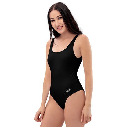 The Gymbum UK Black QuickDry One-Piece Swimsuit