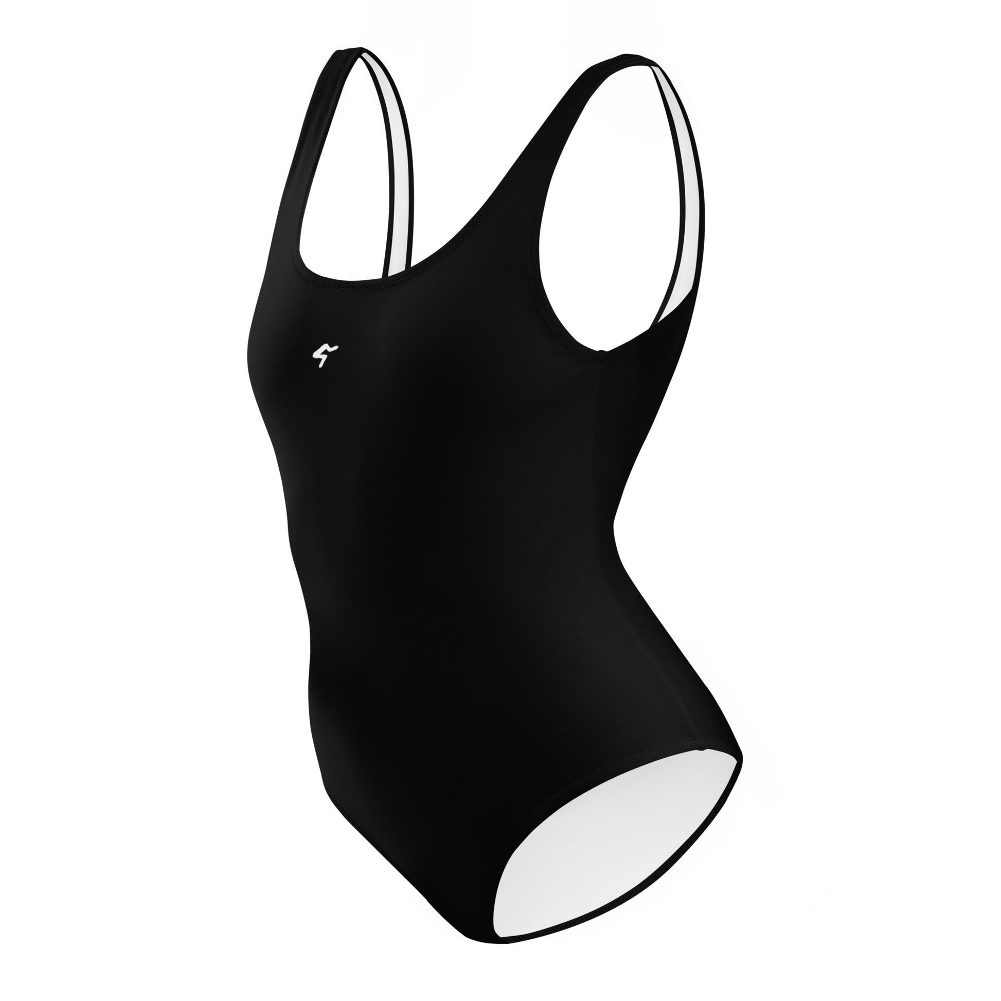 The Gymbum UK Black QuickDry One-Piece Swimsuit