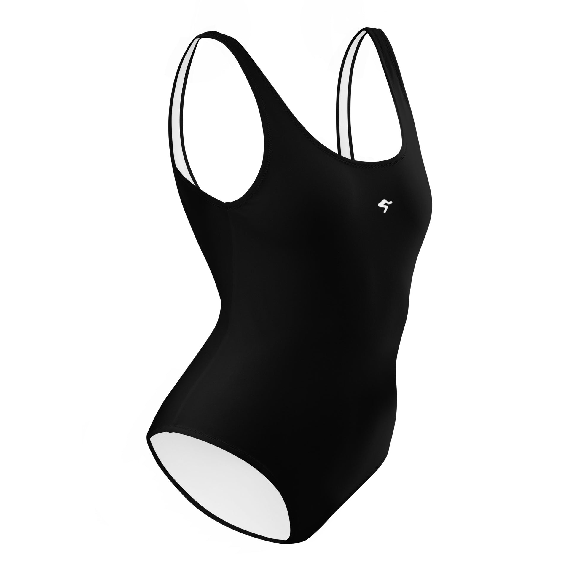 The Gymbum UK Black QuickDry One-Piece Swimsuit