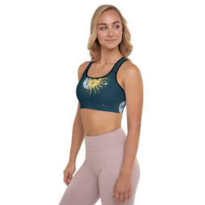 The GymBumUK QuickDry Balance Padded Sports Bra