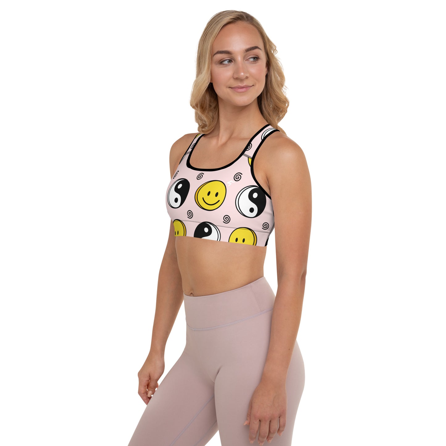 The GymBumUK Happiness QuickDry Padded Sports Bra