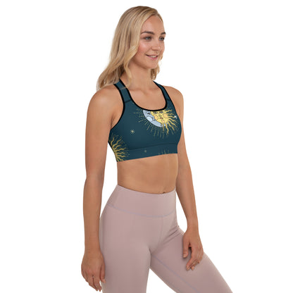 The GymBumUK QuickDry Balance Padded Sports Bra