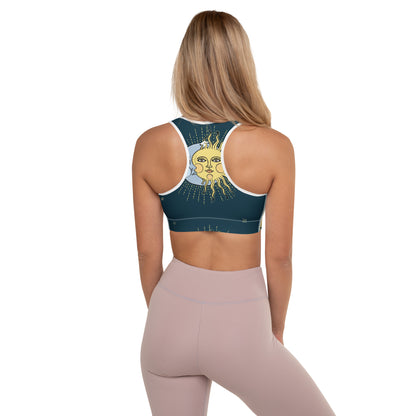 The GymBumUK QuickDry Balance Padded Sports Bra