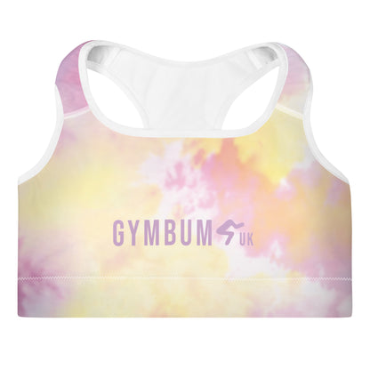 The Gymbum UK QuickDry Tie Dye Padded Sports Bra