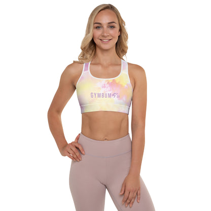 The Gymbum UK QuickDry Tie Dye Padded Sports Bra