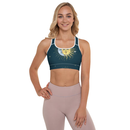 The GymBumUK QuickDry Balance Padded Sports Bra