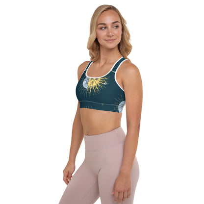 The GymBumUK QuickDry Balance Padded Sports Bra