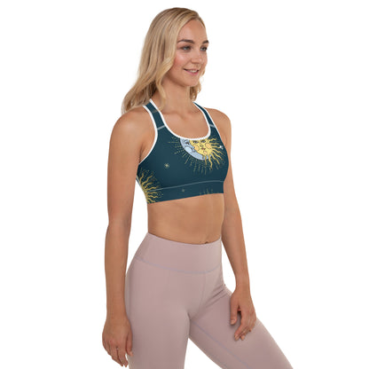 The GymBumUK QuickDry Balance Padded Sports Bra