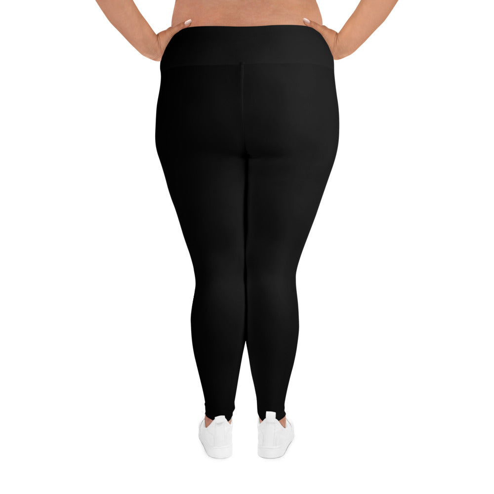 The Gymbum UK Blackout Performance QuickDry Plus Size Leggings