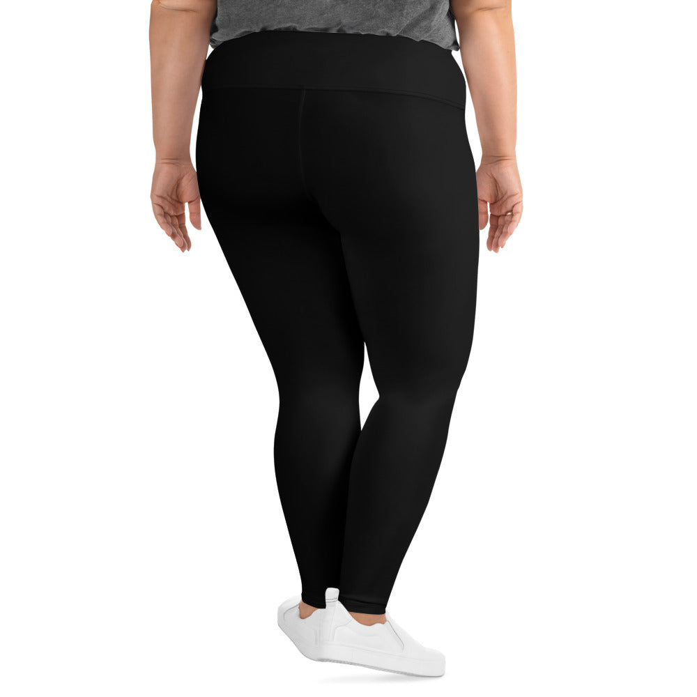 The Gymbum UK Blackout Performance QuickDry Plus Size Leggings