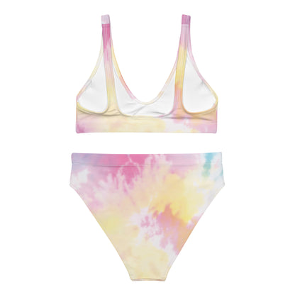 The Gymbumuk Tie Dye high-waisted bikini