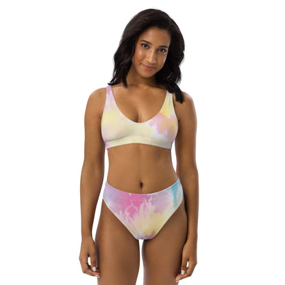 The Gymbumuk Tie Dye high-waisted bikini