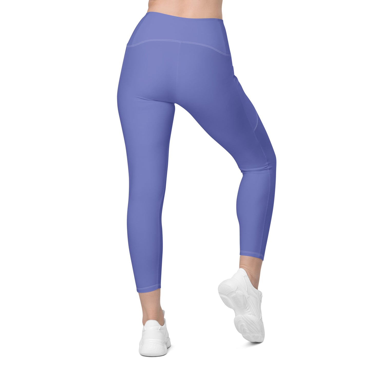 GymBumUK Medium Slate Blue Leggings with pockets