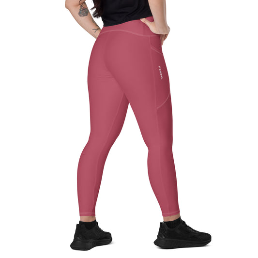 The Gymbum UK Hippie Pink Leggings with pockets