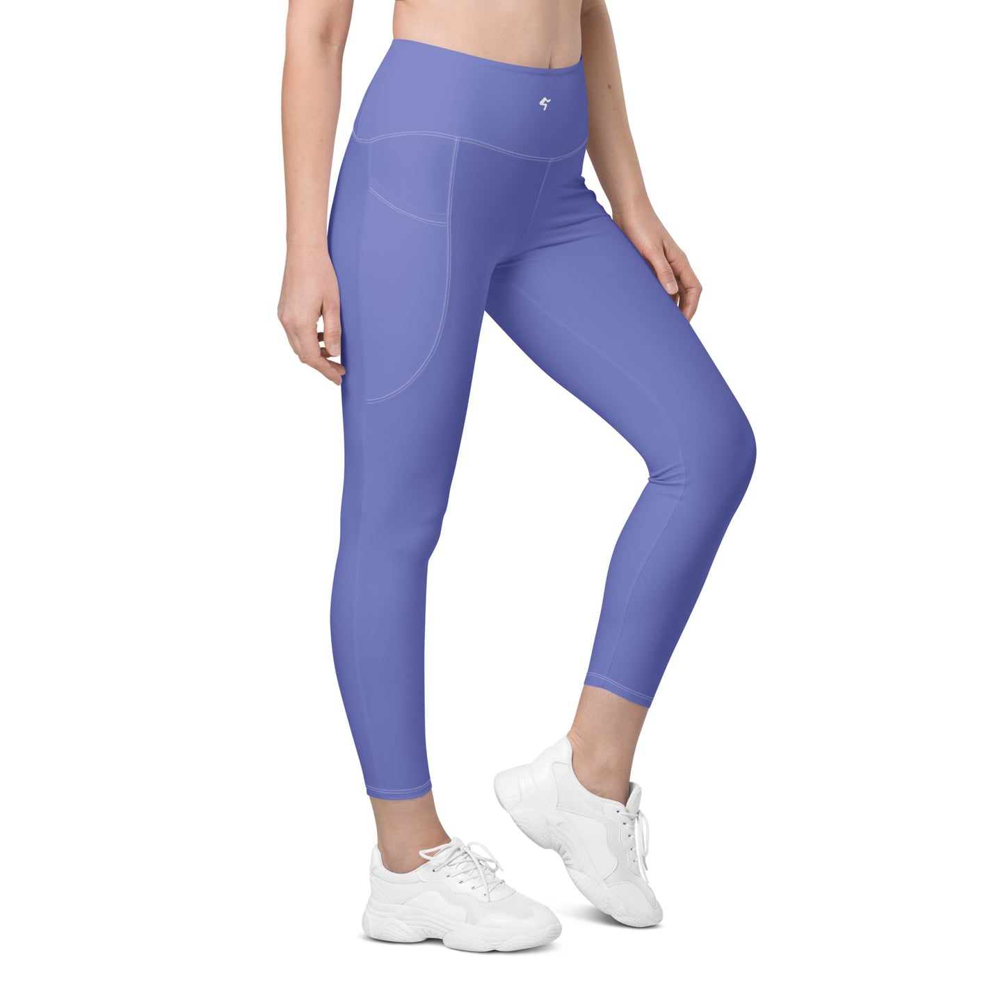 GymBumUK Medium Slate Blue Leggings with pockets