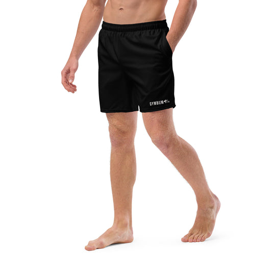 The Gymbum UK Black Men's Swim Shorts