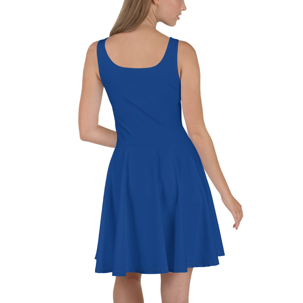 The Gymbum UK Dark Cerulean Skater Dress