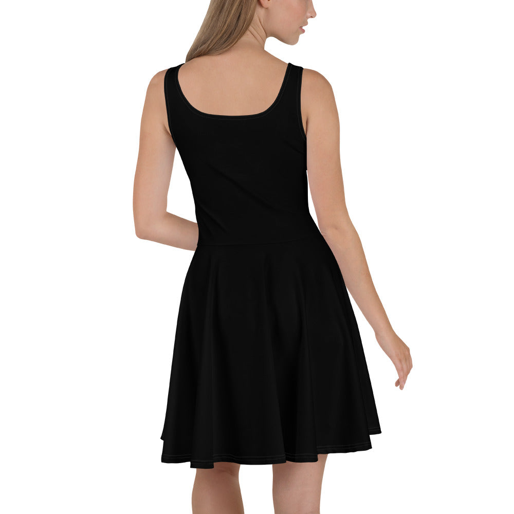 The Gymbum UK Black Skater Dress