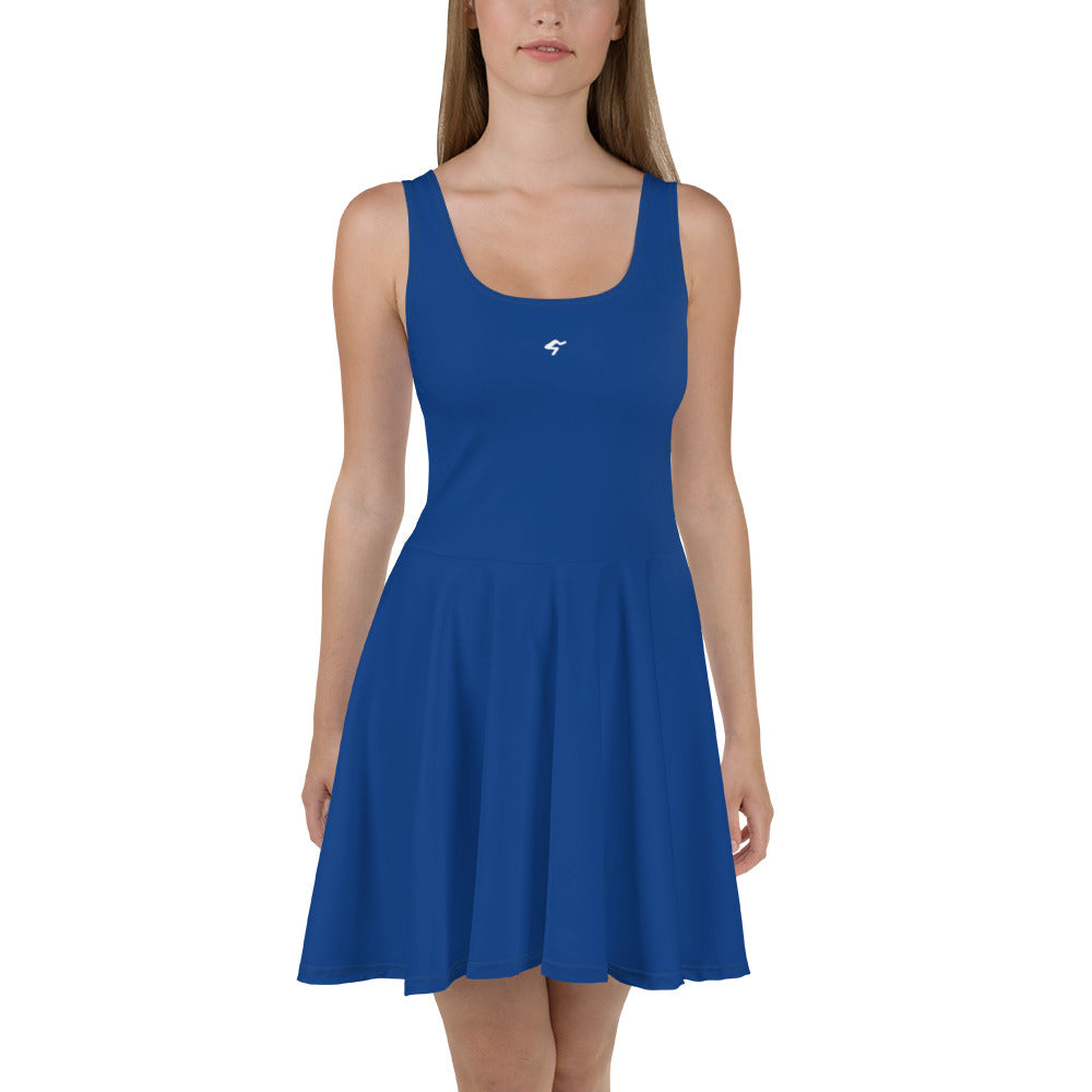 The Gymbum UK Dark Cerulean Skater Dress