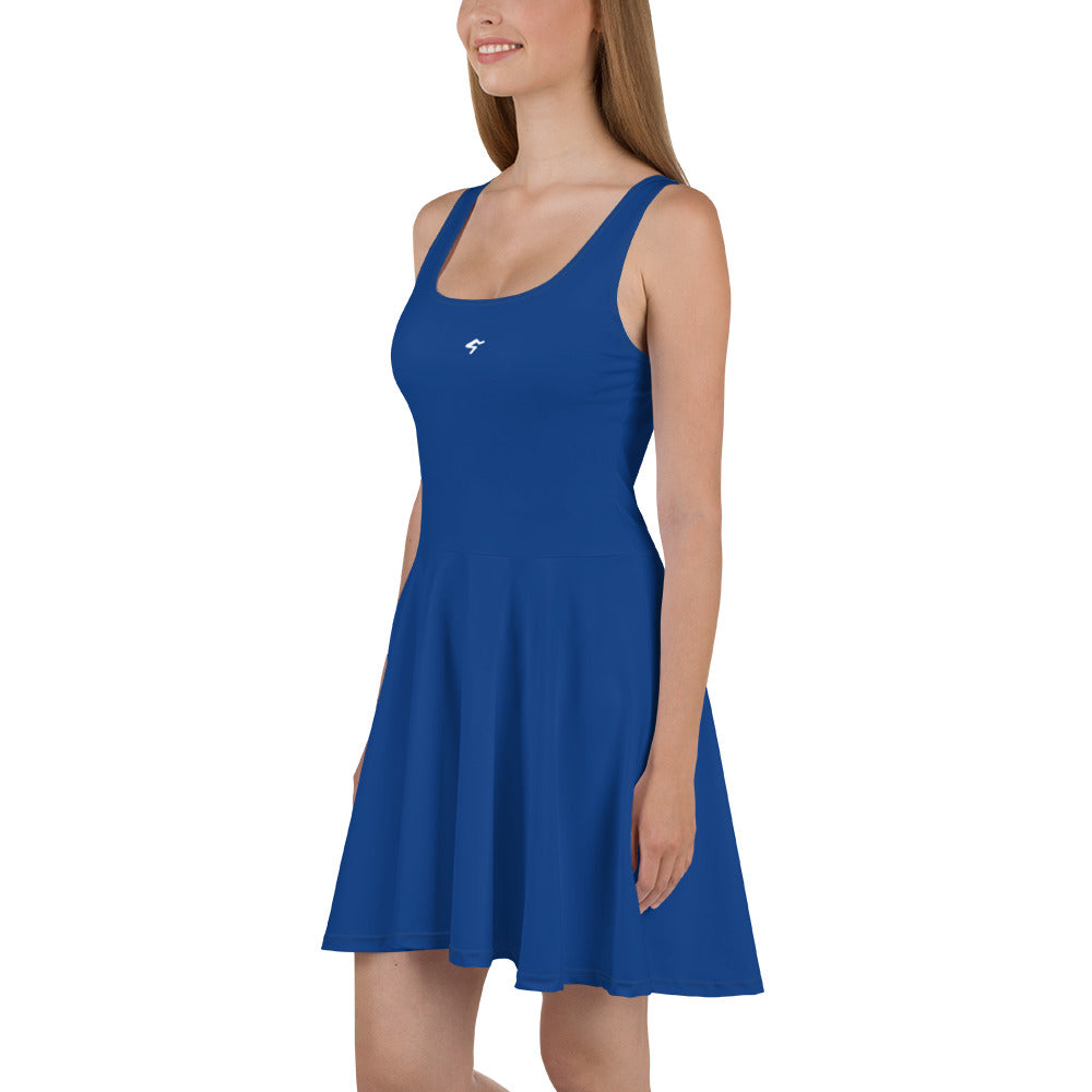 The Gymbum UK Dark Cerulean Skater Dress