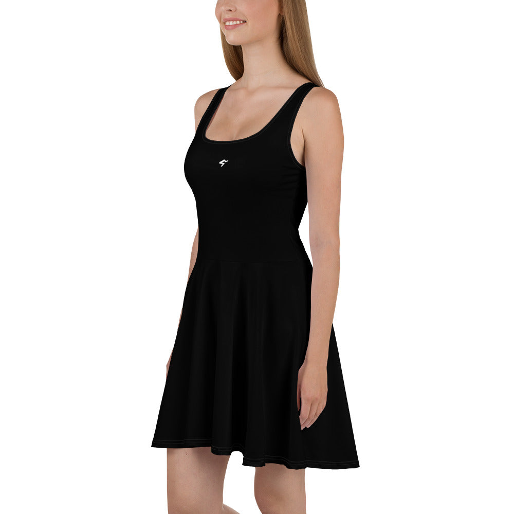 The Gymbum UK Black Skater Dress